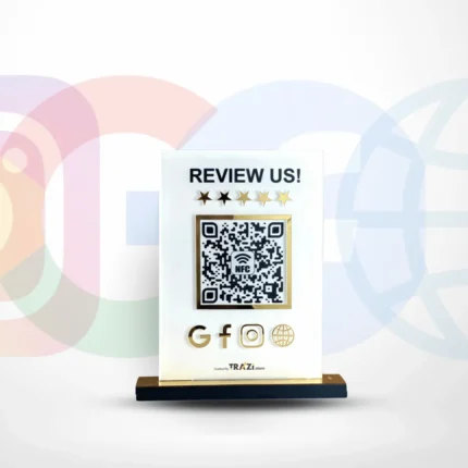 Premium QR Code NFC Stand in India | Review Stand | NFC Stand